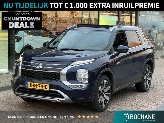 Mitsubishi OUTLANDER 2.4 PHEV Instyle | Panoramadak | Leder | Stoelverwarming- en verkoeling