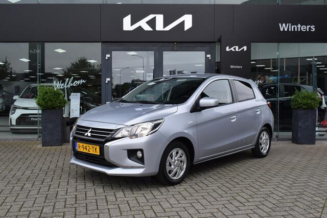 Mitsubishi SPACE STAR 1.2i-12V ISG Dynamic CVT-Autom. ECC-Airco Cr.Control SmartLink-Navi Camera+BT PrivacyGlas 14"LMV 8jr.Garantie