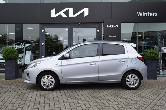 Mitsubishi SPACE STAR 1.2i-12V ISG Dynamic CVT-Autom. ECC-Airco Cr.Control SmartLink-Navi Camera+BT PrivacyGlas 14"LMV 8jr.Garantie