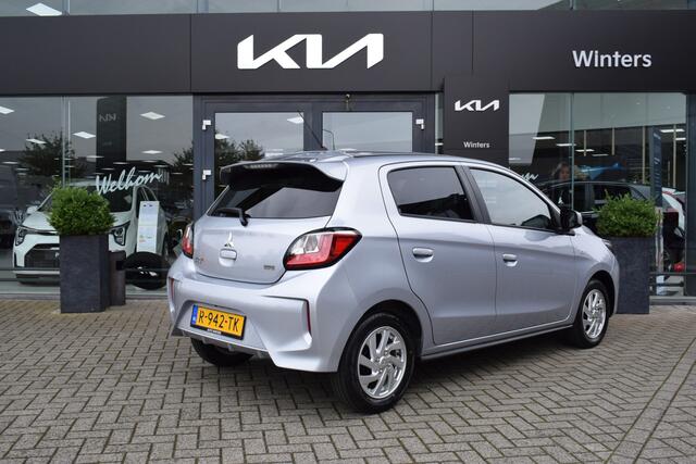 Mitsubishi SPACE STAR 1.2i-12V ISG Dynamic CVT-Autom. ECC-Airco Cr.Control SmartLink-Navi Camera+BT PrivacyGlas 14"LMV 8jr.Garantie