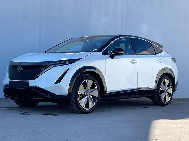 Nissan Ariya Advantage Edition Plus 91 kWh / ** Voorraadvoordeel ¤6.000,- ** / Nieuw uit Voorraad Leverbaar / 22 KW Lader / 20" inch velgen