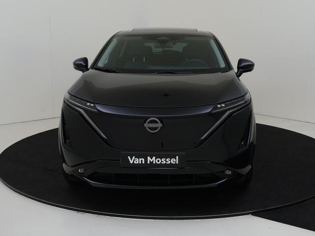 Nissan Ariya e-4ORCE 91 kWh - 305 PK Evolve AUTOMAAT | WLTP 498 km | BTW | Warmtepomp | Navigatie | Climate Control | Camera | Apple Carplay/android Auto | Parkeersensoren | Cruise control Adaptief | tot ¤20.000 korting