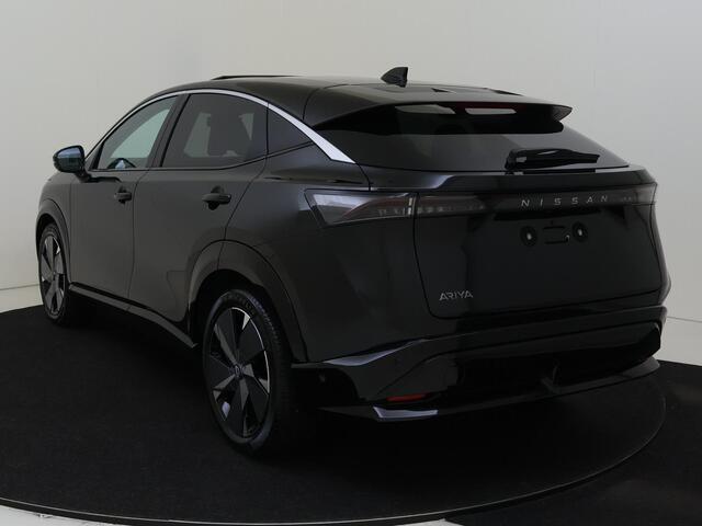 Nissan Ariya e-4ORCE 91 kWh - 305 PK Evolve AUTOMAAT | WLTP 498 km | BTW | Warmtepomp | Navigatie | Climate Control | Camera | Apple Carplay/android Auto | Parkeersensoren | Cruise control Adaptief | tot ¤20.000 korting