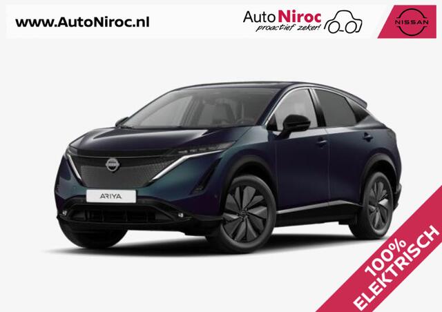 Nissan Ariya Evolve 87 kWh | 22kW LADER | SCHUIFDAK | UIT VOORRAAD LEVERBAAR | ¤ 321,- BIJTELLING P.M. |