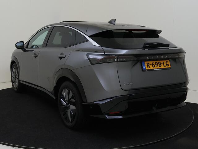 Nissan Ariya Evolve 91 kWh 242PK | Premium Cognac Leder Interieur | Schuif-/Kanteldak | BOSE Audio | Head-Up Display | 360 Camera | Apple CarPlay & Android Auto