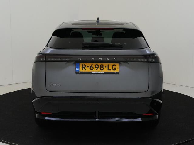 Nissan Ariya Evolve 91 kWh 242PK | Premium Cognac Leder Interieur | Schuif-/Kanteldak | BOSE Audio | Head-Up Display | 360 Camera | Apple CarPlay & Android Auto