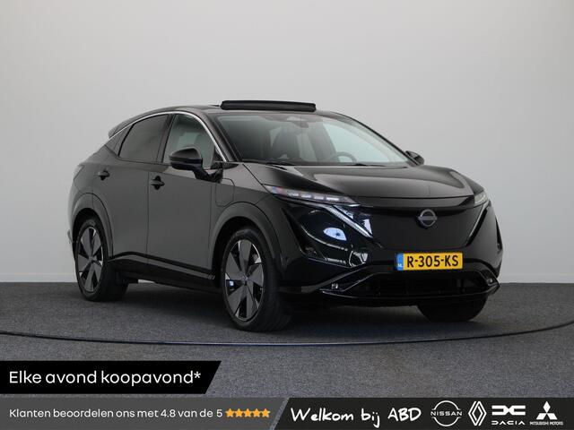 Nissan Ariya Evolve 91 kWh | Panoramisch dak | Elek.kofferklep | BOSE | Stoelverwarming voor/achter |