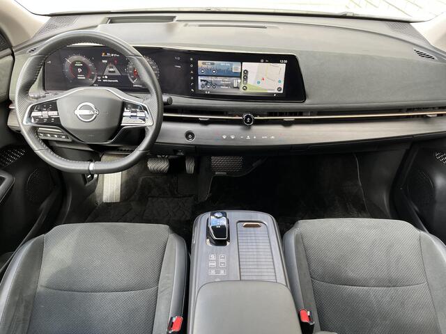Nissan Ariya 63 kWh Evolve | 22kW Lader | 20" LMV | Panoramadak | Navigatie | Camera| El. Achterklep |
