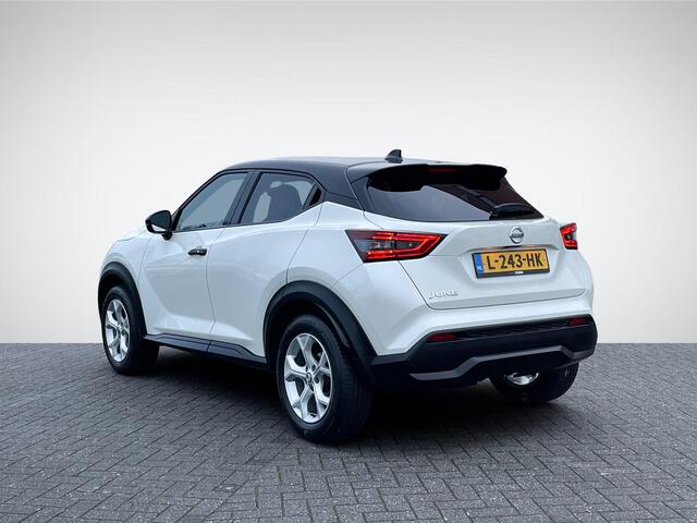 Nissan JUKE 1.0 DIG-T N-Connecta Parking Pack | Two-Tone Lakkleur | Navigatie | Camera | LED Koplampen | Apple Carplay/Android Auto | Rijklaarprijs!