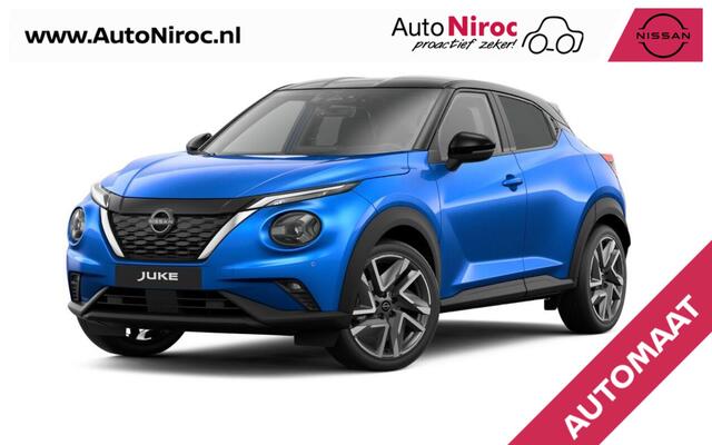 Nissan JUKE Hybrid 145 N-Design | TWO-TONE | COLD PACK LIGHT | TECHNOLOGY PACK | ¤ 6.400,- VOORRAADKORTING |