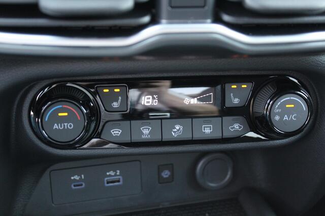 Nissan JUKE 1.6 Hybrid N-Design / ** ¤4.250,- KORTING ** / Uit Voorraad Leverbaar / Cold Pack Light / Navigatie + Apple Carplay/Android Auto / Achteruitrijcamera