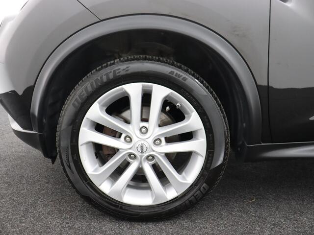 Nissan JUKE 1.2 DIG-T S/S Connect Edition airco-autom, cruisec, navi, bleutooth, arijcam, lmvelg, tpms, mistlamp, aux/usb/ leuke eigenwijze auto met hoge instap en alle luxe