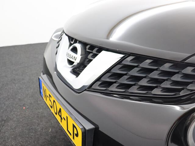 Nissan JUKE 1.2 DIG-T S/S Connect Edition airco-autom, cruisec, navi, bleutooth, arijcam, lmvelg, tpms, mistlamp, aux/usb/ leuke eigenwijze auto met hoge instap en alle luxe