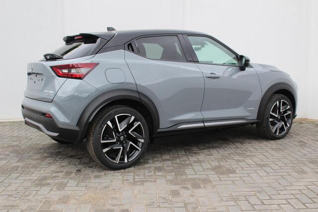 Nissan JUKE 1.6 Hybrid N-Design / ** ¤6.000,- KORTING ** / NIEUW uit voorraad leverbaar! / Cold Pack Light / Navigatie + Apple Carplay & Android Auto / Achteruitrijcamera / Cruise- en Climate Control