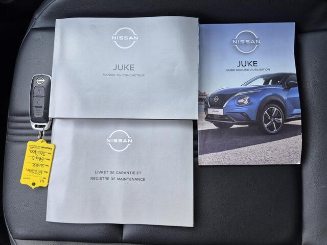 Nissan JUKE 1.6 Hybrid Tekna Automaat / Navigatie via Apple Carplay of Android Auto / Adaptief CC / Rondomzicht camera / Keyless Entry/Start / Bose Audio Systeem / Lichtmetalen wielen 19" / Climate control /