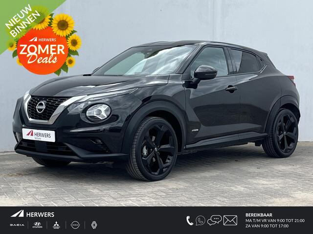 Nissan JUKE 1.6 Hybrid Tekna Automaat / Navigatie via Apple Carplay of Android Auto / Adaptief CC / Rondomzicht camera / Bose Audio Systeem / Climate control / Lichtmetalen wielen 19" / Keyless Entry/Starts /