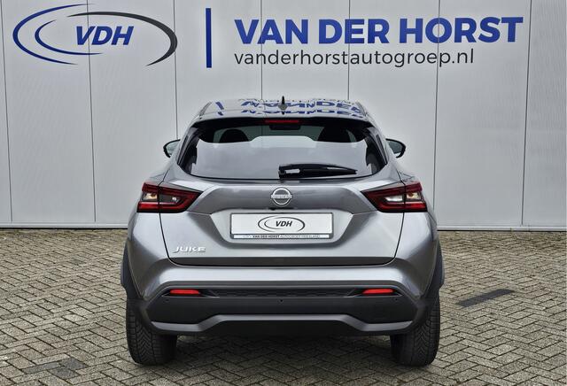 Nissan JUKE 1.0-114 pk DIG-T N-Connecta -NIEUWSTE MODEL- Maar liefst ruim ¤. 12.000,- VOORDEEL: van ¤. 37.250,- voor ¤. 24.895,- ! Slechts 2.800km ! Navigatie, Climate cntrl, Cruise Cntrl, Lane Assist. Metallic lak, LM wielen, Stoel-, stuur- en voorraamverw., Keyles