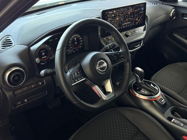 Nissan JUKE DIG-T 114PK N-CONNECTA NAVI STOEL/STUUR/RUIT.VERW. LED CAMERA XL.NAVI KEYLESS LMV 2025