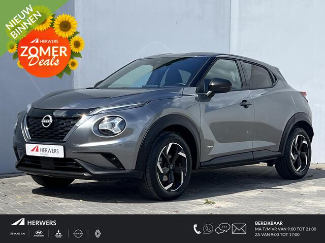 Nissan JUKE 1.6 Hybrid N-Connecta / Achteruitrijcamera / Parkeersensoren / Apple Carplay/Android Auto / Keyless Start/Entry / Automatische Airco /