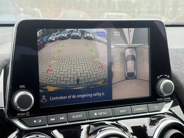 Nissan JUKE 1.0 DIG-T N-Design | Bose premium audio | Leder/Alcantara interieur | Trekhaak | Dodehoek assistent | 360 rondomzicht Camera | zeer compleet!