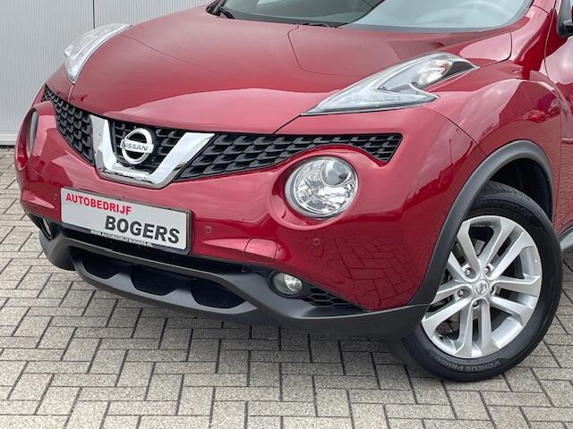 Nissan JUKE 1.2 DIG-T S/S N-Connecta Navigatie, Climate Control, Cruise Control, Afn.Trekhaak, 17"Lm, Achteruitrijcamera