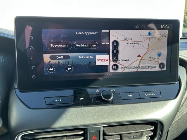 Nissan JUKE 1.0 DIG-T Acenta / Apple carplay / android auto / All-season banden /Stoelverwarming / Achteruitrijcamera / Climate control / Cruise control /