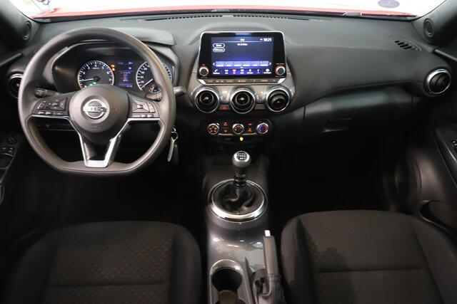 Nissan JUKE 1.0 DIG-T Acenta | Camera | Airco | Cruise control | AppleCarplay AndroidAuto navigatie | Trekhaak | Lichtmetaal |