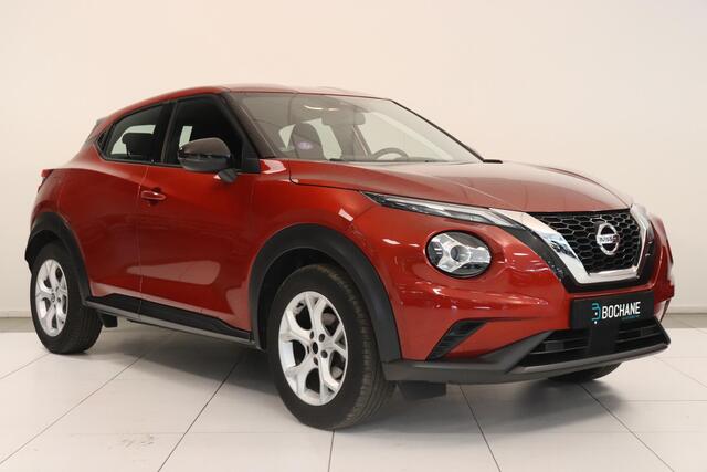 Nissan JUKE 1.0 DIG-T Acenta | Camera | Airco | Cruise control | AppleCarplay AndroidAuto navigatie | Trekhaak | Lichtmetaal |