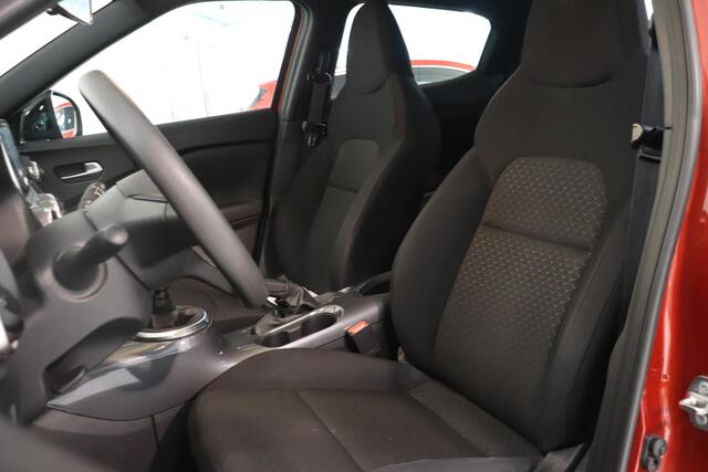 Nissan JUKE 1.0 DIG-T Acenta | Camera | Airco | Cruise control | AppleCarplay AndroidAuto navigatie | Trekhaak | Lichtmetaal |