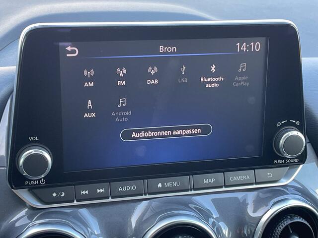 Nissan JUKE 1.6 Hybrid N-Connecta Navigatie, Climate Control, Cruise Control, 17"Lm, Achteruitrijcamera, Stoelverwarming