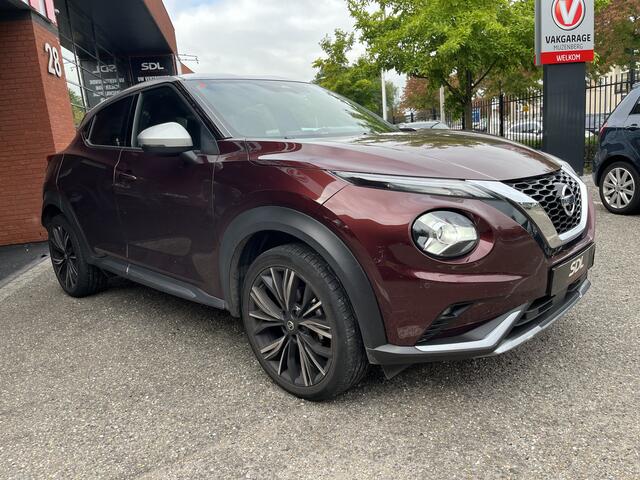 Nissan JUKE 1.0 DIG-T N-Design // ADAPT. CRUISE // BOSE AUDIO // LEDER-ALCANTARA // 360 CAMERA // DODEHOEK // NAVI+CARPLAY // KEYLESS //