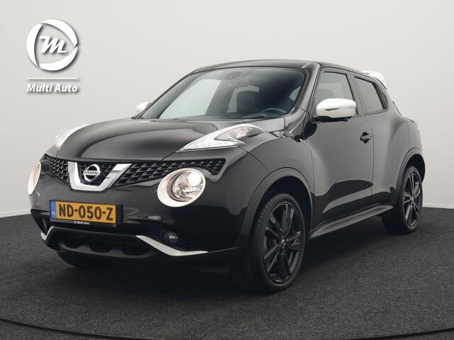 Nissan JUKE 1.2 DIG-T S/S N-Vision 116pk Dealer O.H | Trekhaak Afneembaar | Alcantara Sportstoelen | 360 Camera | Lane Assist | Cruise Control | Keyless | Navigatie | Bluetooth | Climate Control | DAB |