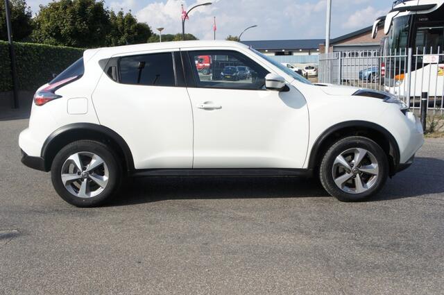 Nissan JUKE 1.2 DIG-T S/S PREMED 1eEIG NIEUWSTAAT PARELMOER WIT