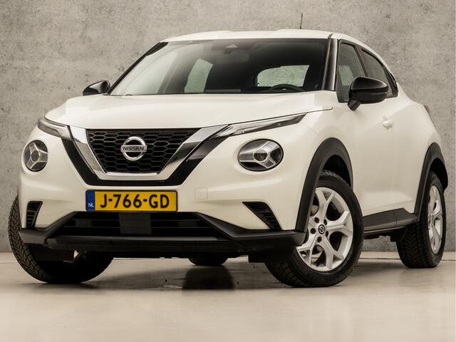 Nissan JUKE 1.0 DIG-T Sport (APPLE CARPLAY, GROOT NAVI, CAMERA, LM VELGEN, ZWART HEMEL, SPORTSTOELEN, LED KOPLAMPEN, GETINT GLAS, CRUISE, NIEUWE APK, NIEUWSTAAT)