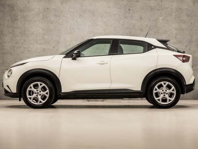 Nissan JUKE 1.0 DIG-T Sport (APPLE CARPLAY, GROOT NAVI, CAMERA, LM VELGEN, ZWART HEMEL, SPORTSTOELEN, LED KOPLAMPEN, GETINT GLAS, CRUISE, NIEUWE APK, NIEUWSTAAT)