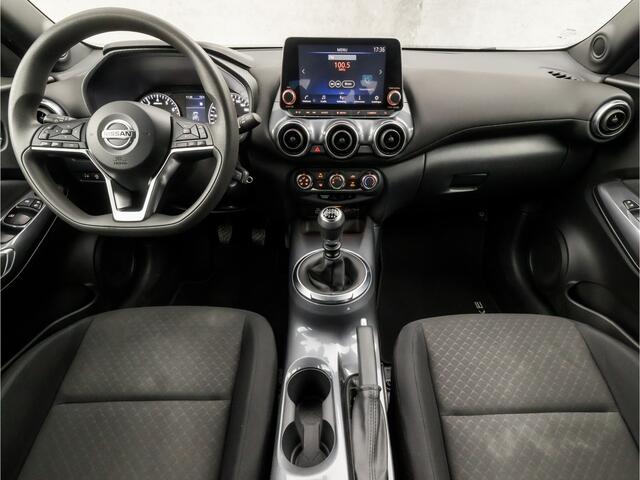 Nissan JUKE 1.0 DIG-T Sport (APPLE CARPLAY, GROOT NAVI, CAMERA, LM VELGEN, ZWART HEMEL, SPORTSTOELEN, LED KOPLAMPEN, GETINT GLAS, CRUISE, NIEUWE APK, NIEUWSTAAT)