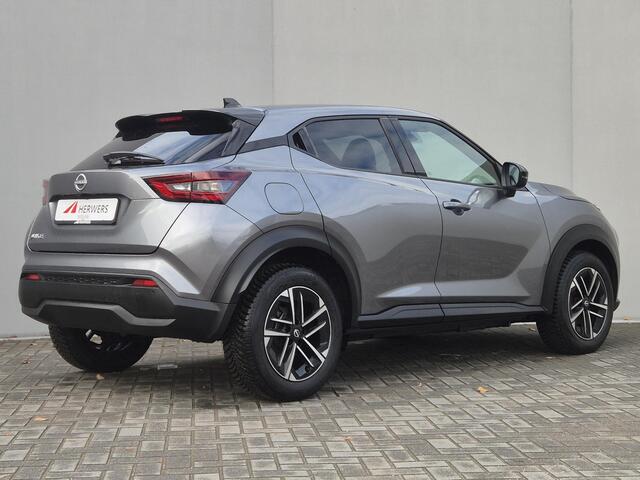 Nissan JUKE 1.0 DIG-T N-Connecta Automaat / Cold Pack Light / Allseason banden / Achteruitrijcamera / Apple Carplay Android Auto / Trekgewicht 1250 kg / Stuur-, en Stoelverwarming / Keyless Entry/Start / Cruise control /