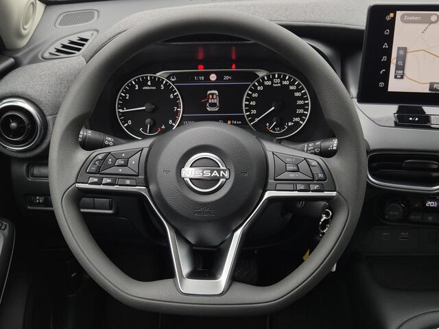 Nissan JUKE 1.0 DIG-T Acenta / Nissan Connect Navigatie / Stoelverwarming / Cruise control / Achteruitrijcamera / Apple Carplay Android Auto / Climate control / Allseason Banden /