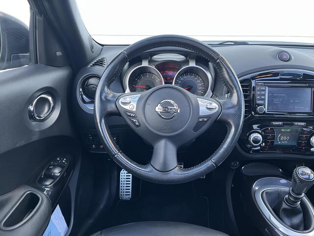 Nissan JUKE 1.2 DIG-T S/S Premium Edition / cruise control/ audio-navigatie full map/ elektrisch glazen panorama-dak/ lederen bekleding/