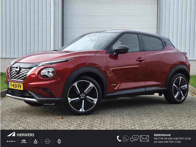 Nissan JUKE 1.6 Hybrid N-Design / 1e Eigenaar / Dealer Onderhouden / Adaptief Cruise Control / 360 Graden Camera / Apple Carplay & Android Auto / Navigatie /