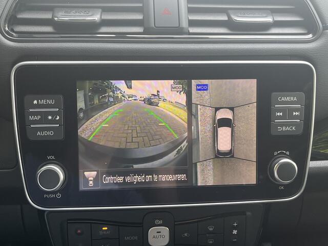 Nissan LEAF e+ Tekna 62 kWh Automaat / Trekhaak (Trekgewicht / 360° Camera / Achteruitrijcamera / Stuur- en Stoelverwarming voor en achter / Adaptieve Cruise- en Climate Control / Apple Carplay & Android Auto / Keyless Entry & Start / Bose Premium Audio / Navigatie f