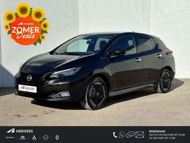 Nissan LEAF e+ N-Connecta 59 kWh / SoH Accu 97% / WLTP bereik 396 km / WLTP bereik stad 575 km / SoH Accu 97% / Navigatie / 360° Camera / Stoel- en Stuurverwarming / Apple Carplay Android /