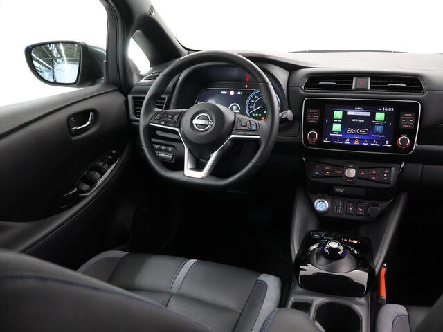 Nissan LEAF Tekna 39 kWh | Parkeercamra 360° | Bose | Leder | Navigatie |