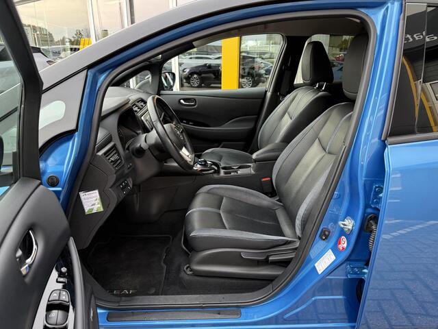 Nissan LEAF e+ Tekna 62 kWh | NAP | 1e eigenaar | 360 graden camera | Bose Audia | Stoelverwarming voor & achter | LED | DAB | Cruise adaptief |