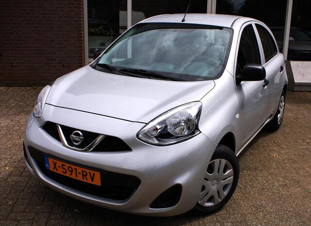 Nissan MICRA 1.2 Acenta Airco, Bluetooth, Elektr. ramen V, Boordcomputer, Central deurvergrendeling, Ledere versnellingspook