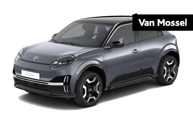 Nissan MICRA EVOLVE 52 kWh 150PK | Google Navigatie | Harman Kardon Audio | Stoel- en Stuurverwarming | 18'' Lichtmetalen Velgen | Draadloze Apple CarPlay & Android Auto | Tot 419KM Actieradius! | Nieuw te bestellen