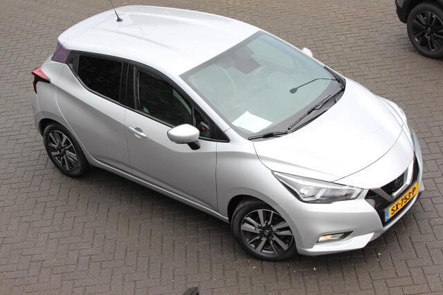 Nissan MICRA Turbo N-Connecta , Navi,Camera, Sportvelgen, cruise en climate control, 1e eigenaar