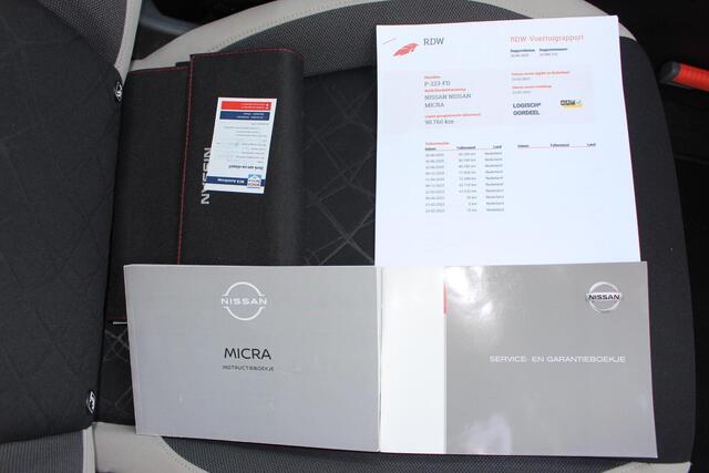 Nissan MICRA 1.0 IG-T N-Design Bose Audio , carplay, cruise, park control,1e eigenaar, Navi, privacy glass, Navi.
