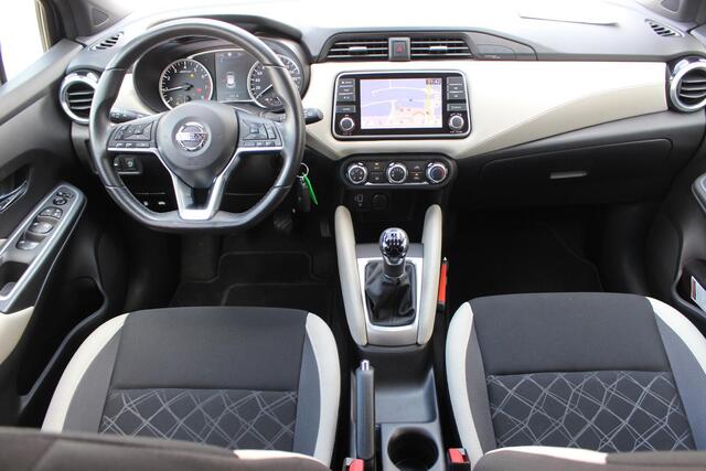 Nissan MICRA 1.0 IG-T N-Design Bose Audio , carplay, cruise, park control,1e eigenaar, Navi, privacy glass, Navi.