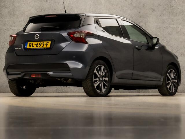 Nissan MICRA 0.9 IG-T N-Connecta Sport (NAVIGATIE, CLIMATE, CAMERA, SPORTSTOELEN, PARKEERSENSOREN, GETINT GLAS, LM VELGEN, CRUISE, NIEUWE APK, NIEUWSTAAT)
